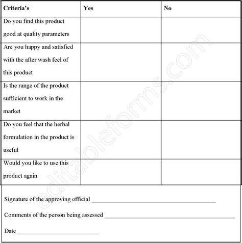 Preference Assessment Fillable Pdf Form Editable Pdf Forms