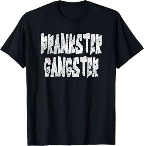 Vintage Joke Lover Prank Artist Design Prankster Gangster T Shirt