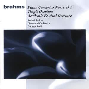 Brahms Piano Concerto 1 2 Tragic Overture Academic Festival