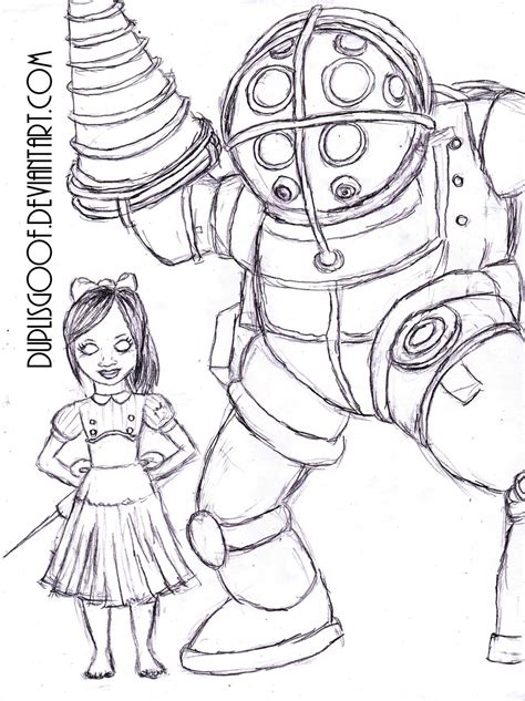 Bioshock Rapture Pages Coloring Pages