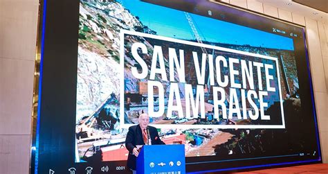 San Vicente Dam Raise Wins Global Award Water News Network Our