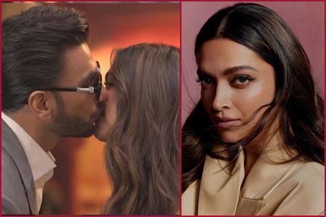 Deepika Padukone Kisses Ranveer Singh As He Surprises Her During An