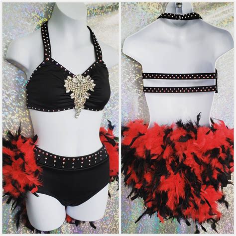 Style 8804 Jazz Dance Costume With Swarovski BLING Any Etsy