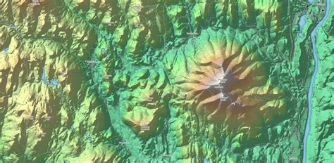 Terrain Map Mount Ascutney Andy Arthur Org