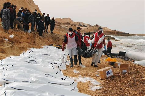 Bodies Of 74 Migrants Heading To Europe Wash Up In Libya