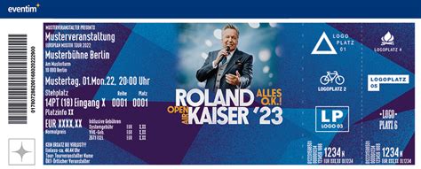 Tickets für Roland Kaiser in ST GOARSHAUSEN LORELEY am 19 08 2023 20