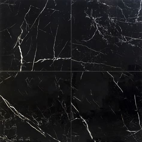 Marble Tech Port Laurent X Polished Nero Marquina Look Porcelain