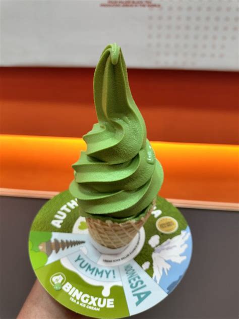 Es Krim Matcha Cuma 8 Ribu Review Fannie Huang IG Fiehuang Di