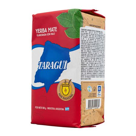 Tienda De Yerba Mate Taragui Elaborada Con Palo Tradicional 0 5kg