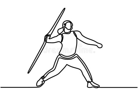 Javelin Man Throw Stock Illustrations 467 Javelin Man Throw Stock