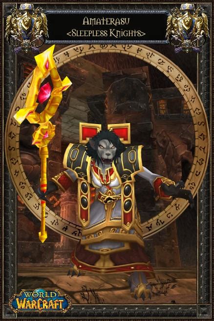 Wow Poster Priest Tier 1 By Ladyyui On Deviantart