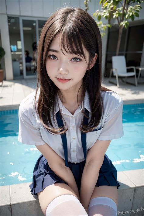 Ai Cute Girls On Twitter 今日はお外すっごい暑いから熱中症に気を付けてね たのしい1日になりますように🥰 Ai