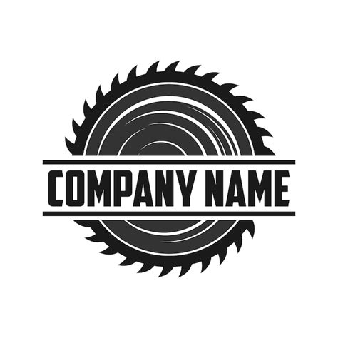 Premium Vector Vintage Logo Circular Saw Emblem Silhouette