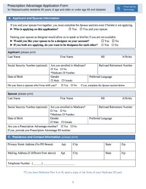 Masshealth Application Pdf Form Fill Out And Sign Printable