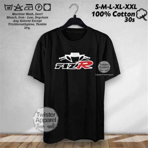 Kaos Baju Motor Yamaha Fiz R Tak Tshirt Racing Otomotif Stroke Fizr