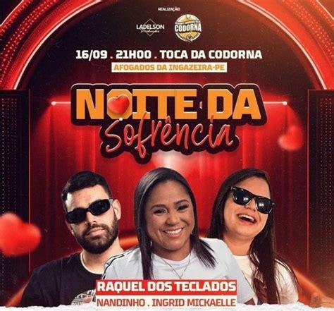 Raquel dos Teclados Nandinho e Ingrid Mickaelle Noite da Sofrência