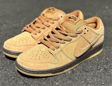 Where To Buy The Nike Sb Dunk Low Wheat Mocha Bq6817 204