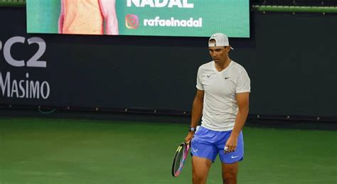 Rafa Nadal se retira de Indian Wells un adiós inesperado