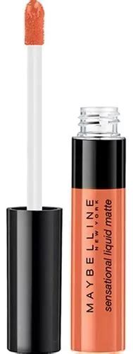 Labial Líquido Maybelline Color Sensational Liquid Matte 6ml Acabado Mate Color Barely nude