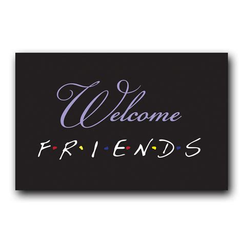 Friends Welcome Sign - Dot and Bow