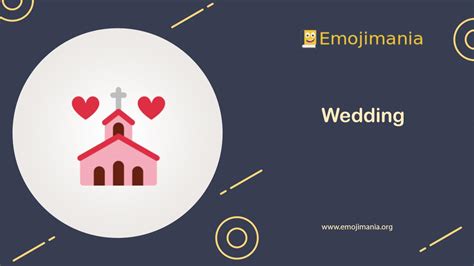 💒 Meaning Wedding Emoji Copy And Paste