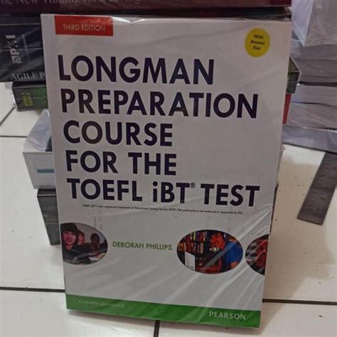 Jual BUKU LONGMAN PREPARATION COURSE FOR THE TOEFL IBT TEST THIRD