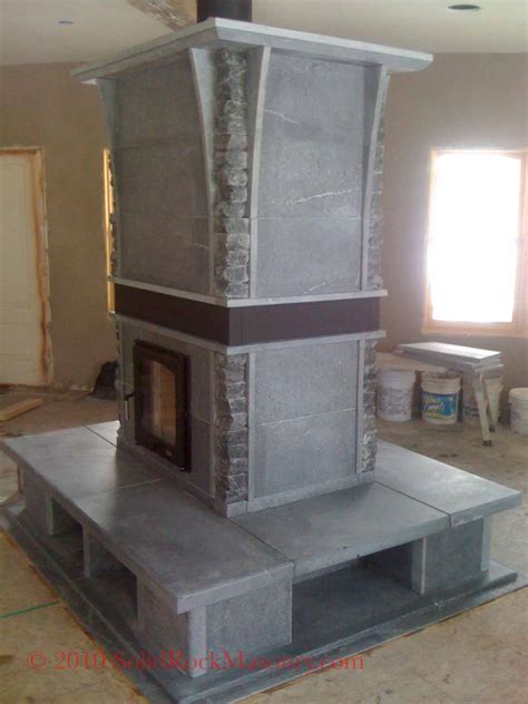 Christensen Masonry Heater Solid Rock Masonry