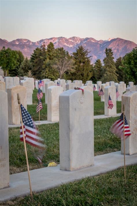 Military Headstones Stock Image Image Of Markers Veterans 10768425