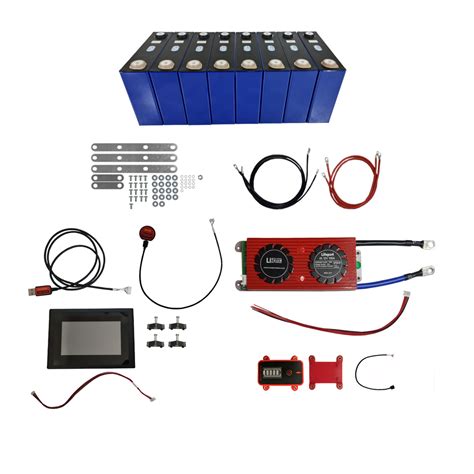 12v 200ah 4s Daly Smart 100a Bms Lifepo4 Lithium Iron Phosphate Diy Kit New A Grade Cells