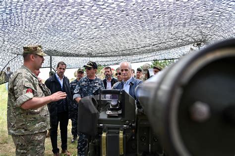 En Las Toninas Taiana Supervisó El Desarrollo Del Primer Ejercicio Conjunto De Ciberdefensa Y