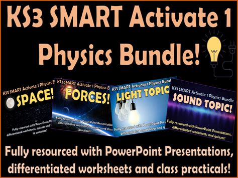 Smart Activate 1 Ks3 Physics Bundle Teaching Resources