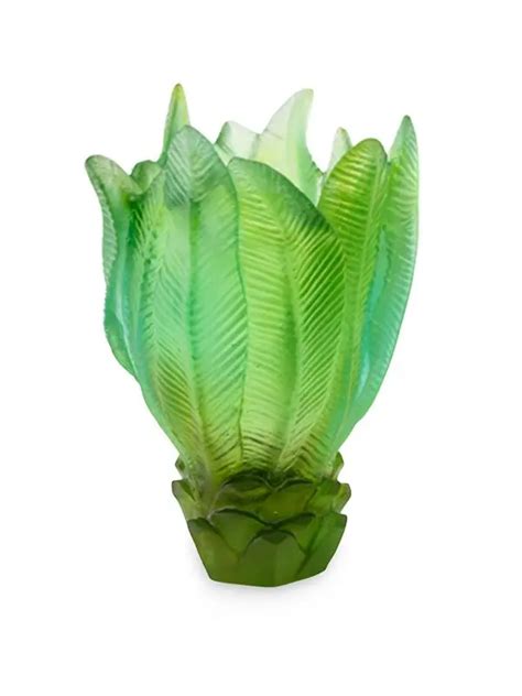 Daum Palm Beach Small Vase One Color Editorialist