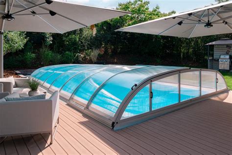 Pool Berdachung Poolabdeckung Skycover Harmony X M