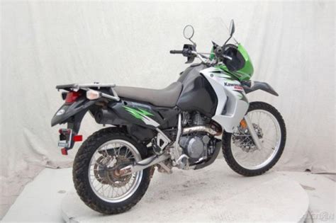 2008 Kawasaki KLR650 Dual Sport Green Black Stock 1129A