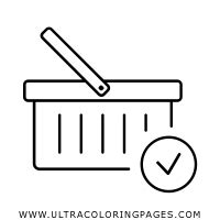 Cesta De Compras Desenho Para Colorir Ultra Coloring Pages