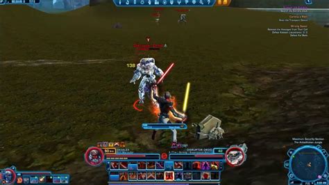 Swtor Sith Warrior Belsavis Planet Quests Part 3 Youtube
