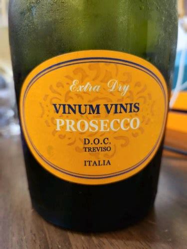 Vinum Prosecco Extra Dry Vivino US