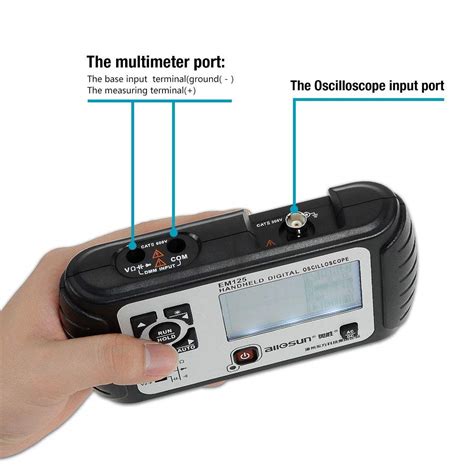 Snapklik Allosun Oscilloscope Handheld Scope Digital Storage