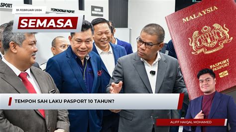 Semasa Tengah Hari Februari Tempoh Sah Laku Pasport