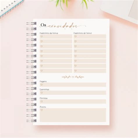 Arquivo Digital Planner Da Noiva Capas De Planner Elo