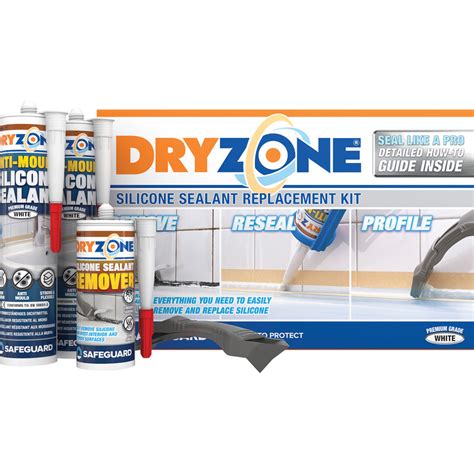 Dryzone Silicone Sealant Replacement Kit 310ml Toolstation