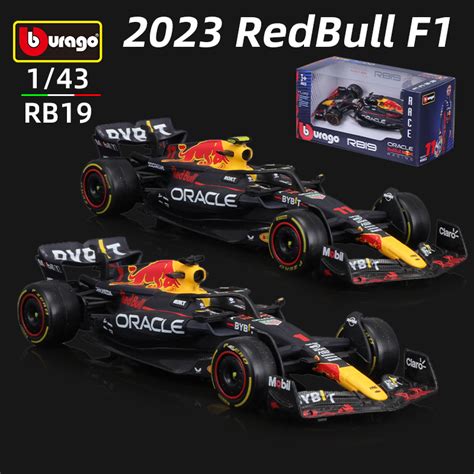 Bburago 1 43 F1 Modelo Versão Regular 2023 Red Bull Racing Rb19 1