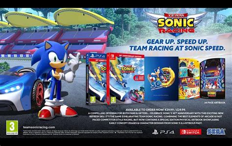 Team Sonic Racing Th Anniversary Edition Nintendo Switch