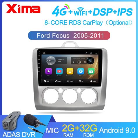 Radio Con GPS Para Coche Reproductor Multimedia Con Android 10 9