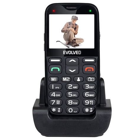 Telefon Mobil Evolveo Easyphone Xg Pentru Seniori Dual Sim G Negru