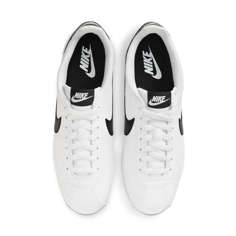 Wmns Nike Classic Cortez Leather White Black 807471 101 Kicks Crew