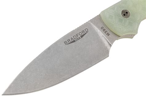 Bradford Guardian 3 3fh 007 M390 Full Height Flat Stonewash Ghost G10