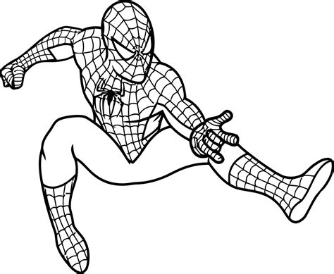 √kumpulan Gambar Mewarnai Spiderman Untuk Tk Paud Dan Sd 2022