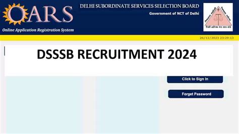 Dsssb Mts Recruitment Notification For Vacancies Apply Online