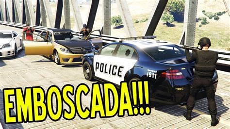 EMBOSCADA CAPITÃO NASCIMENTO MORREU ENCONTRO DE CARROS GTA V NOVELA